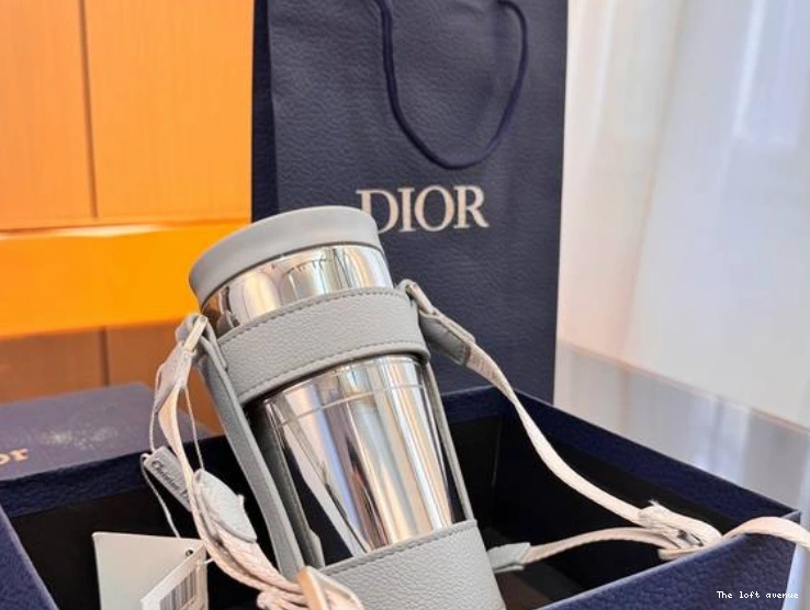 SHOULDER CUSTOM MONOGRAM STRAP MUG STEEL WITH 0813